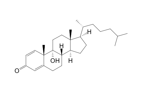 9.alpha.-Hydroxycholestan-1,4-dien-3-one