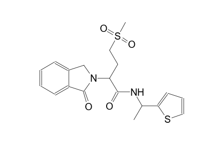 1H-isoindole-2-acetamide, 2,3-dihydro-alpha-[2-(methylsulfonyl)ethyl]-1-oxo-N-[1-(2-thienyl)ethyl]-, (alpha~2~S)-