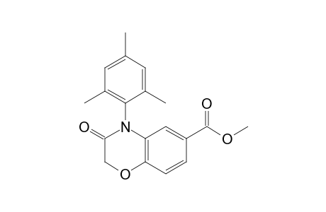 Methyl 3-Oxo-4-(2,4,6-trimethylphenyl)-3,4-dihydro-2H-1,4-benzoxazine-6-carboxylate