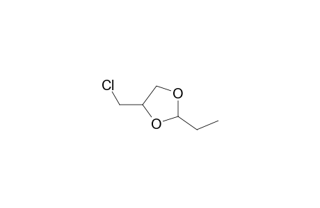 4-(chloromethyl)-2-ethyl-1,3-dioxolane