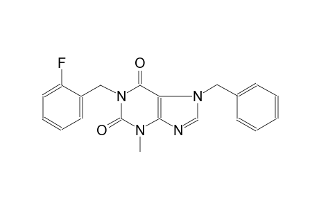 1H-purine-2,6-dione, 1-[(2-fluorophenyl)methyl]-3,7-dihydro-3-methyl-7-(phenylmethyl)-