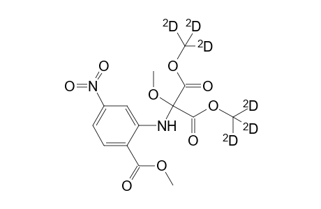 Methyl 2-[N-di[(trideuteriomethoxy)carbonyl](methyloxy)methyl]amino-4-nitrobenzoate