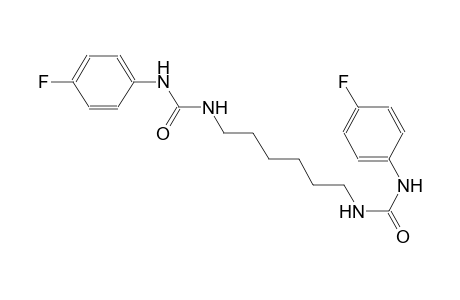 N-(6-{[(4-fluoroanilino)carbonyl]amino}hexyl)-N'-(4-fluorophenyl)urea
