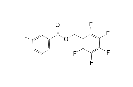 (2,3,4,5,6-pentafluorophenyl)methyl 3-methylbenzoate