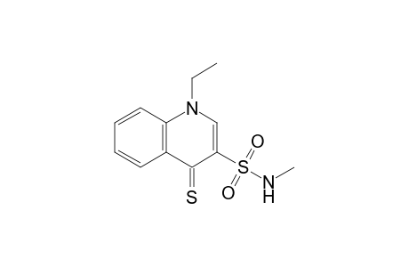 1-ethyl-N-methyl-4-sulfanylidene-3-quinolinesulfonamide