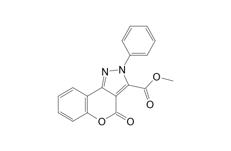 Methyl 4-oxo-2-phenyl-2,4-dihydrochromeno[4,3-c]pyrazole-3-carboxylate