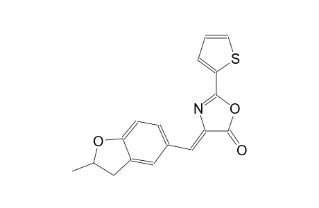 5(4H)-oxazolone, 4-[(2,3-dihydro-2-methyl-5-benzofuranyl)methylene]-2-(2-thienyl)-, (4Z)-