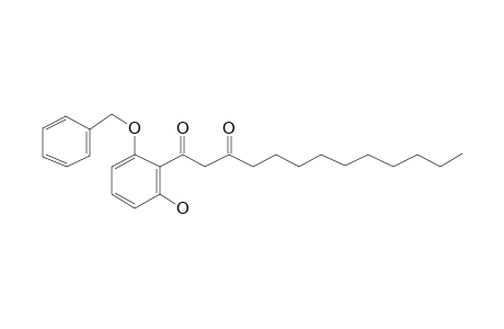 Phenol, 3-benzyloxy-2-[3-oxo-tridecanoyl]-