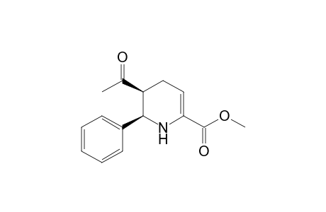 (2R,3S)-3-acetyl-2-phenyl-1,2,3,4-tetrahydropyridine-6-carboxylic acid methyl ester