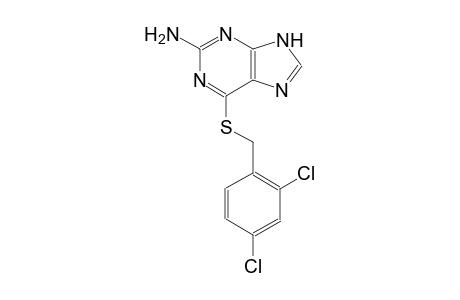 6-[(2,4-dichlorobenzyl)sulfanyl]-9H-purin-2-amine