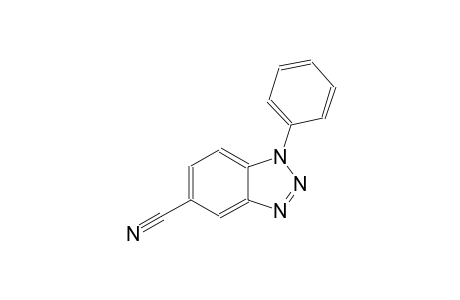 1H-1,2,3-benzotriazole-5-carbonitrile, 1-phenyl-