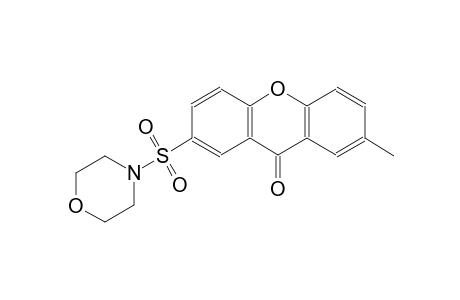 9H-xanthen-9-one, 2-methyl-7-(4-morpholinylsulfonyl)-