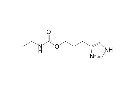 3-(1H-imidazol-5-yl)propyl N-ethylcarbamate