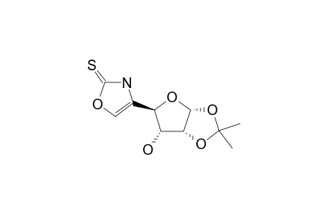 4-[(4R)-1,2-O-ISOPROPYLIDENE-ALPHA-D-ERYTHROFURANOS-4-C-YL]-1,3-OXAZOLINE-2-THIONE