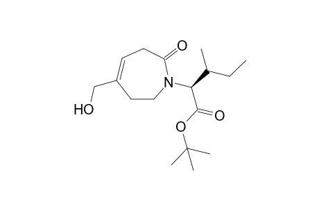 1-[1(S)-(tert-Butoxycarbonyl)-2-methylbutyl]-5-(hydroxymethyl)-2,3,6,7-tetrahydro-1H-azepine-2-one