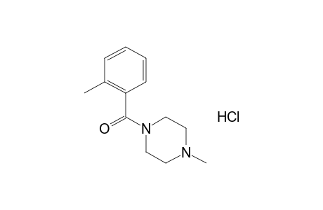 1-methyl-4-o-toluoylpiperazine, monohydrochloride