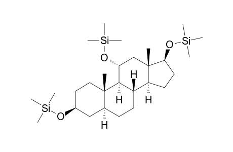 5.ALPHA.-ANDROSTANE-3.BETA.,11.ALPHA.,17.BETA.-TRIOL-TRI-TRIMETHYLSILYL ETHER