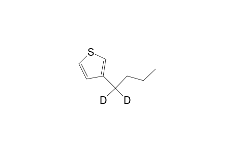 3-(1,1-dideutero-n-butyl)thiophene