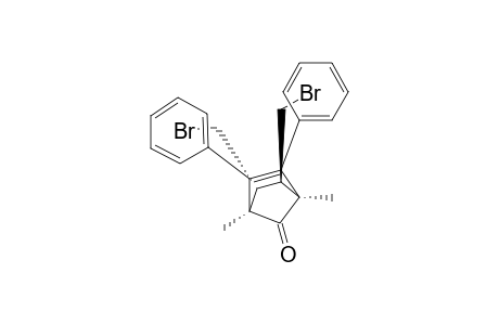 (1a,4a,5b,6a)-5,6-bis(bromomethyl)-1,4-dimethyl-2,3-diphenylbicyclo[2.2.1]hept-2-en-7-one