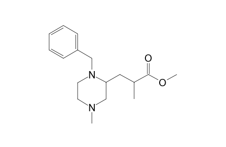 Methyl 2-methyl-3-[2-(1-benzyl-4-methylpiperazino)]propanoate