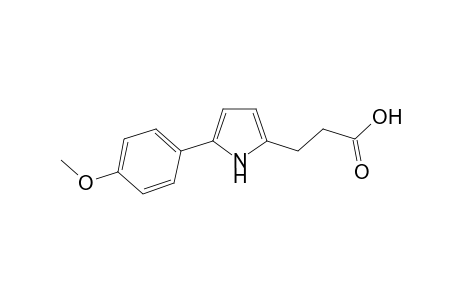 3-[5-(4-methoxyphenyl)-1H-pyrrol-2-yl]propanoic acid