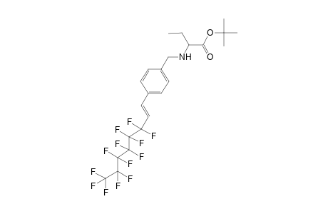 1-[N-(tert-Butoxycarbonyl)-N-propylaminomethyl]-4-[2-(tridecafluorohexyl)ethenyl)benzene