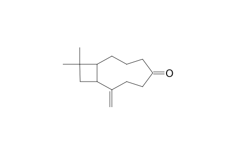 des-4-Methyl-caryophyll-8(14)-en-5-one