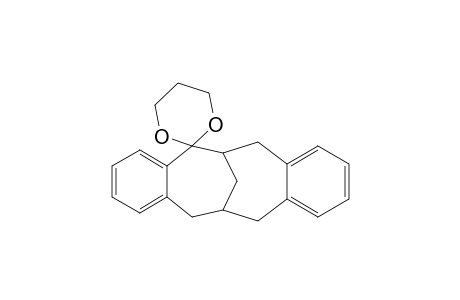 Dibenzo(c,h)bicyclo(4.4.1)undeca-3,8-dien-11-one trimethylene acetal
