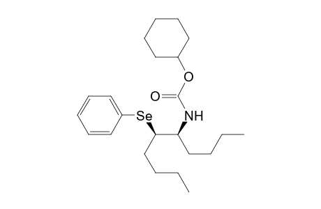 Carbamic acid, [1-butyl-2-(phenylseleno)hexyl]-, cyclohexyl ester, (R*,S*)-