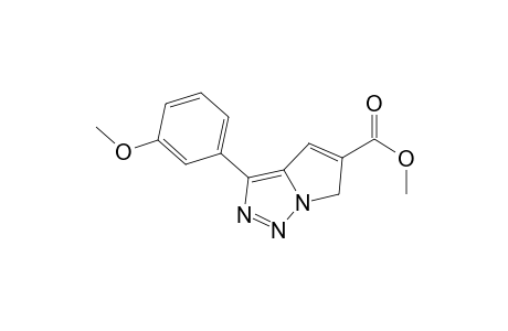 Methyl 3-(3-methoxyphenyl)-6H-pyrrolo[1,2-c][1,2,3]triazole-5-carboxylate