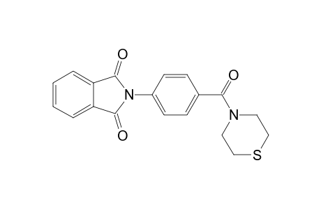 2-[4-(1,4-THIAZINAN-4-YLCARBONYL)-PHENYL]-1,3-ISOINDOLINEDIONE