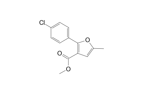 Methyl 2-(4-chlorophenyl)-5-methylfuran-3-carboxylate