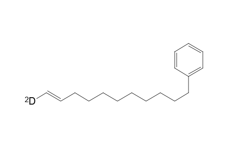 Benzene, 10-undecenyl-11-d-, (E)-