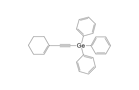 1-(Cyclohexen-1-yl)-2-(triphenylgermyl)ethyne