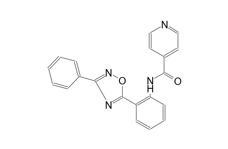 4-pyridinecarboxamide, N-[2-(3-phenyl-1,2,4-oxadiazol-5-yl)phenyl]-