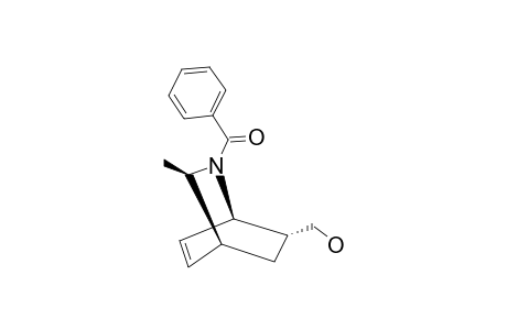 (7-BENZYLOXYMETHYL-3-METHYL-2-AZA-BICYCLO-[2.2.2]-OCT-5-EN-2-YL)-PHENYL-METHANONE;MINOR-ISOMER