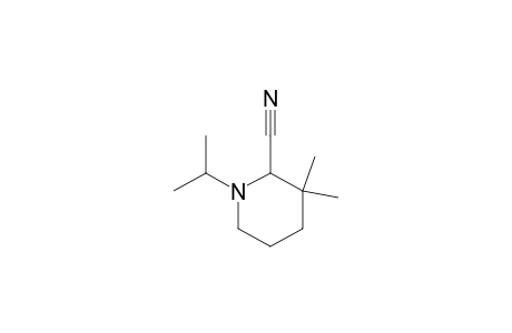 1-isopropyl-3,3-dimethyl-pipecolinonitrile
