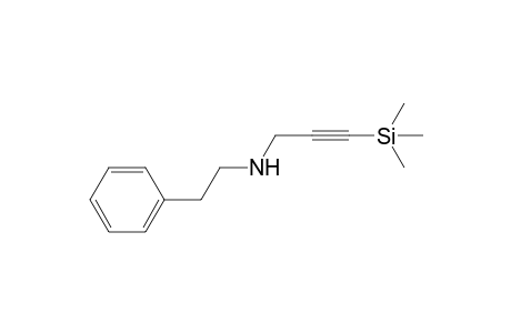 N-(2-phenylethyl)-3-trimethylsilyl-prop-2-yn-1-amine