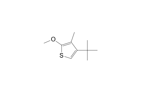 4-(t-Butyl)-2-methoxy-3-methylthiophene