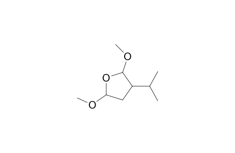2,5-Dimethoxy-3-propan-2-yl-oxolane
