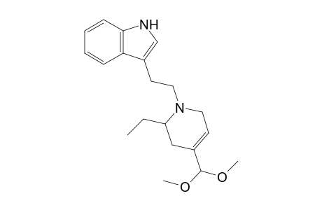 3-[2-[4-(dimethoxymethyl)-2-ethyl-3,6-dihydro-2H-pyridin-1-yl]ethyl]-1H-indole