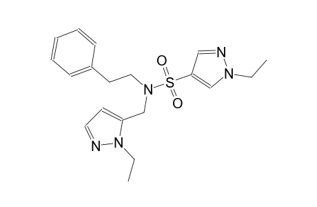1H-pyrazole-4-sulfonamide, 1-ethyl-N-[(1-ethyl-1H-pyrazol-5-yl)methyl]-N-(2-phenylethyl)-