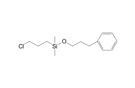 1-Dimethyl(3-chloropropyl)silyloxy-3-phenylpropane