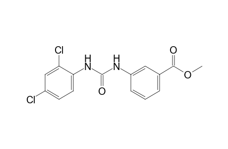 m-[3-(2,4-dichlorophenyl)ureido]benzoic acid, methyl ester