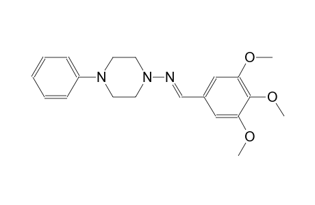 1-piperazinamine, 4-phenyl-N-[(E)-(3,4,5-trimethoxyphenyl)methylidene]-