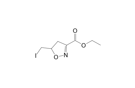 5-(iodomethyl)-2-isoxazoline-3-carboxylic acid ethyl ester
