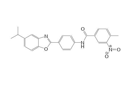 benzamide, 4-methyl-N-[4-[5-(1-methylethyl)-2-benzoxazolyl]phenyl]-3-nitro-