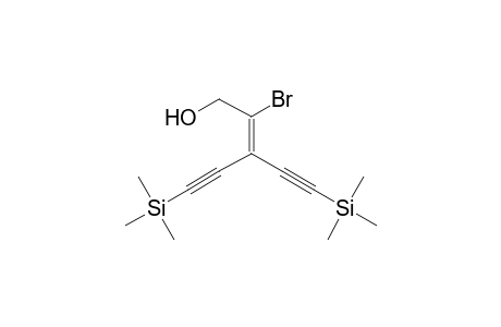 2-Bromo-5-(trimethylsilyl)-3-[(trimethylsilyl)ethynyl]pent-2-en-4-ynol