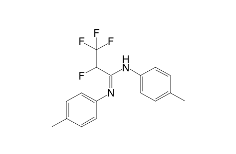 1-[(p-Tolyl)imino]-1-[(p-tolyl)amino]-2,3,3,3-tetrafluoropropane