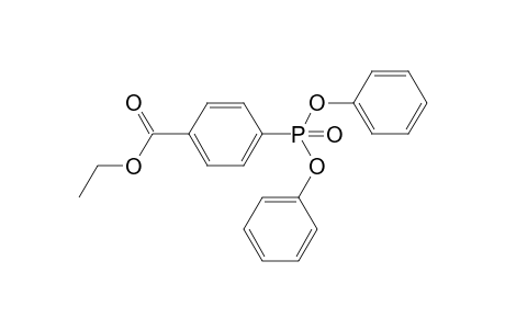 Ethyl 4-(diphenoxyphosphoryl)benzoate